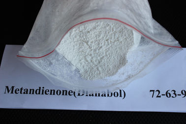 Porcellana CAS 72-63-9 ormoni di steroide anabolizzante farmaceutici senza effetti collaterali Metandienone fornitore